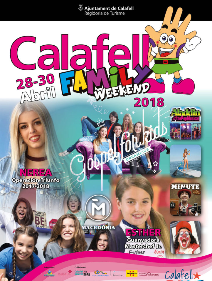 Lee más sobre el artículo Calafell Family Weekend,Ocio Calafell